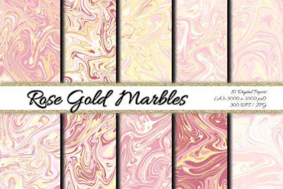 Download Digital Paper Rose Gold Background - Background Collection