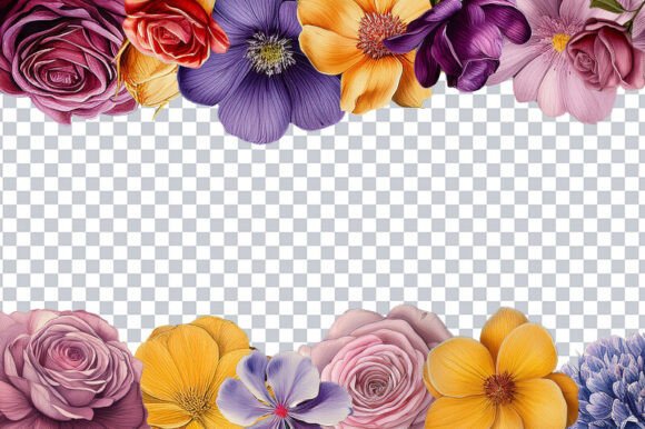 Download 3 Flowers Transparent Background Floral - Background Collection