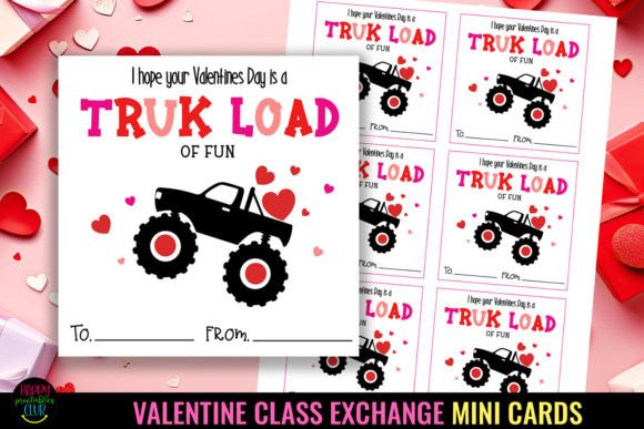 Download Printable Valentines Class Exchange Card - Card Collection