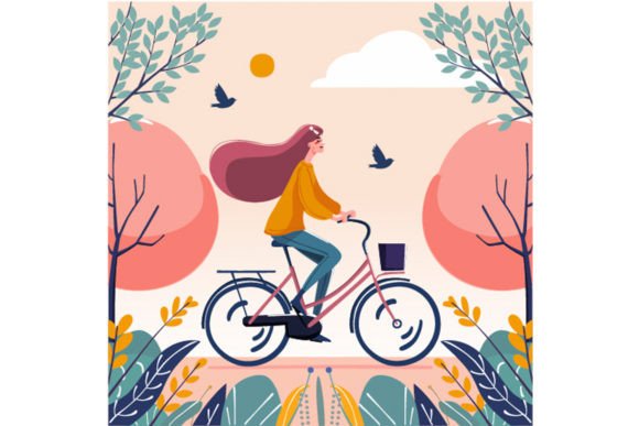 Download Vector Hello March Spring Background - Background Collection